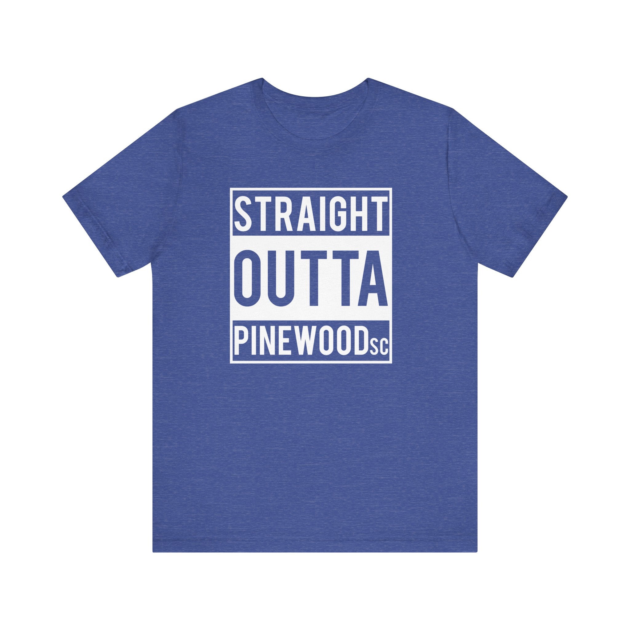 Straight Outta Pinewood, South Carolina-T-Shirt-AULEY