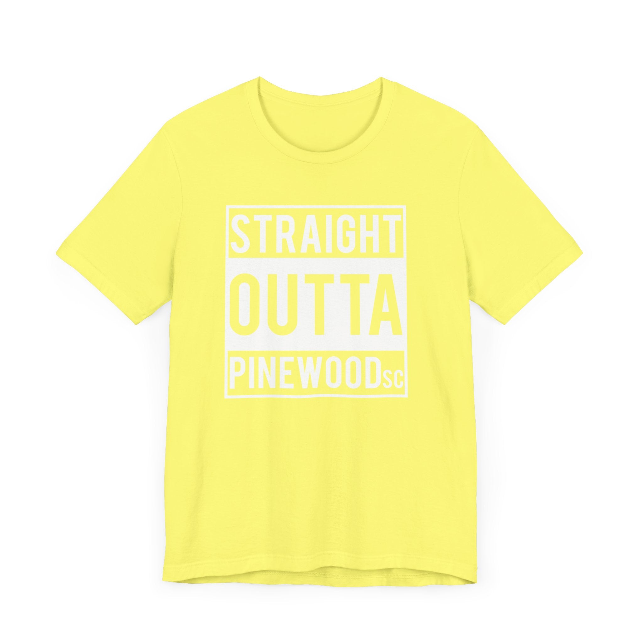 Straight Outta Pinewood, South Carolina-T-Shirt-AULEY