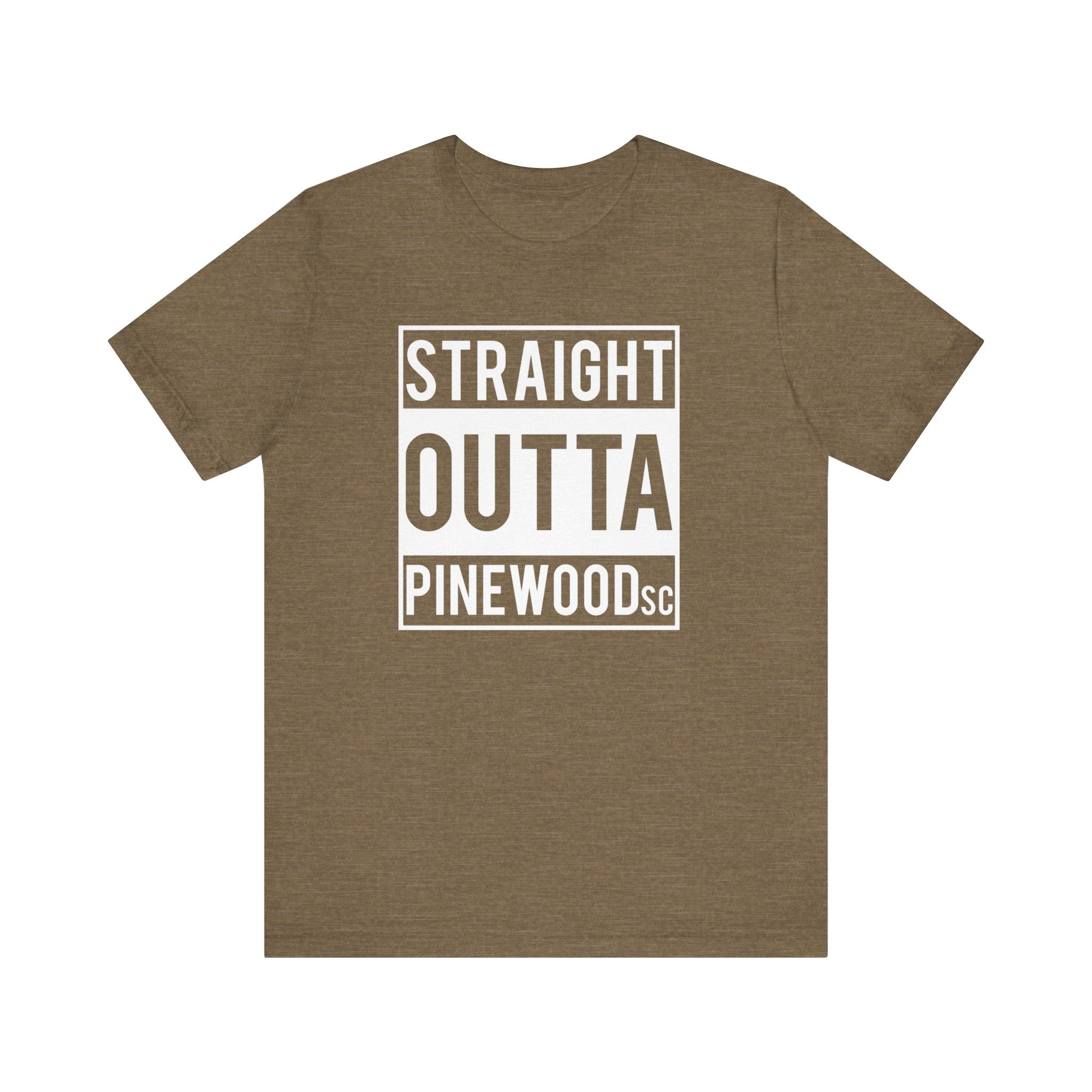 Straight Outta Pinewood, South Carolina-T-Shirt-AULEY