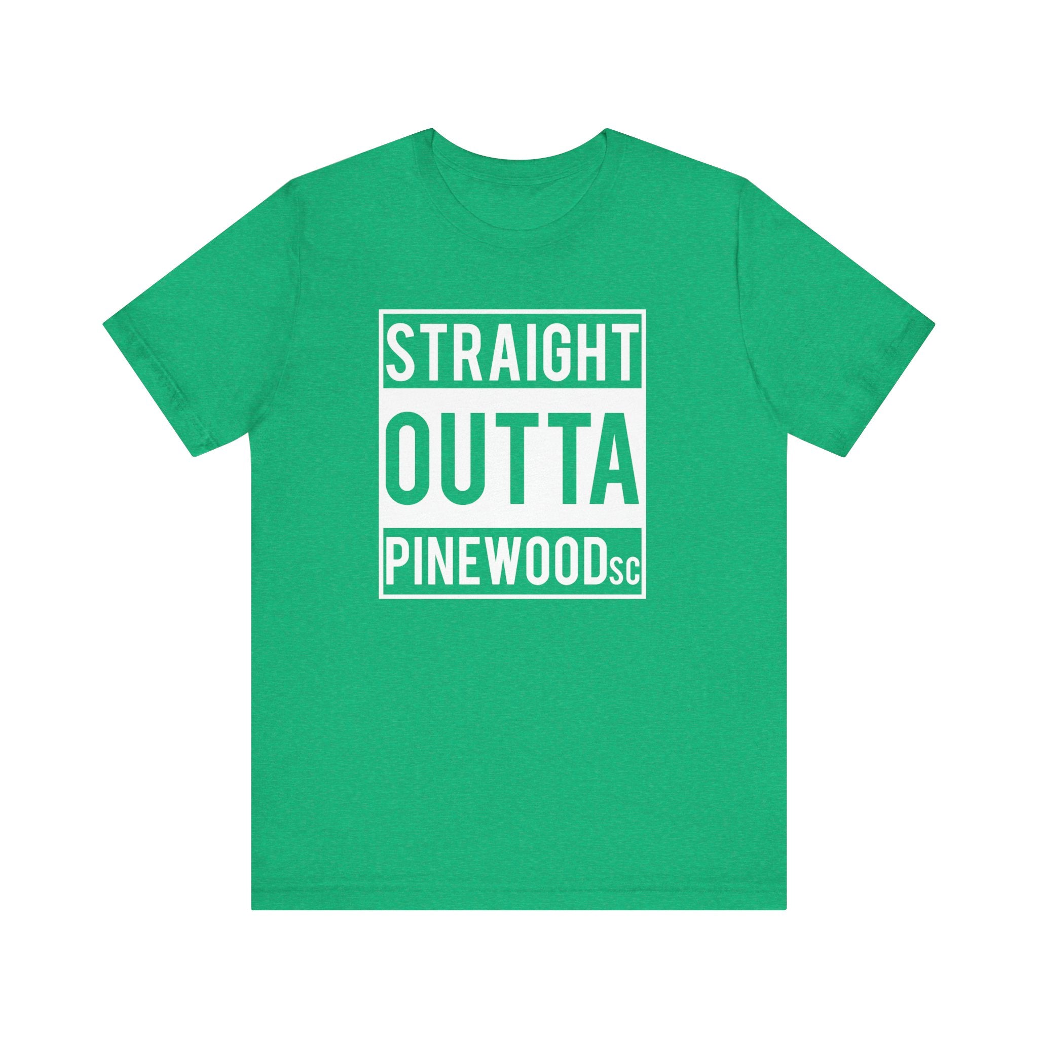 Straight Outta Pinewood, South Carolina-T-Shirt-AULEY