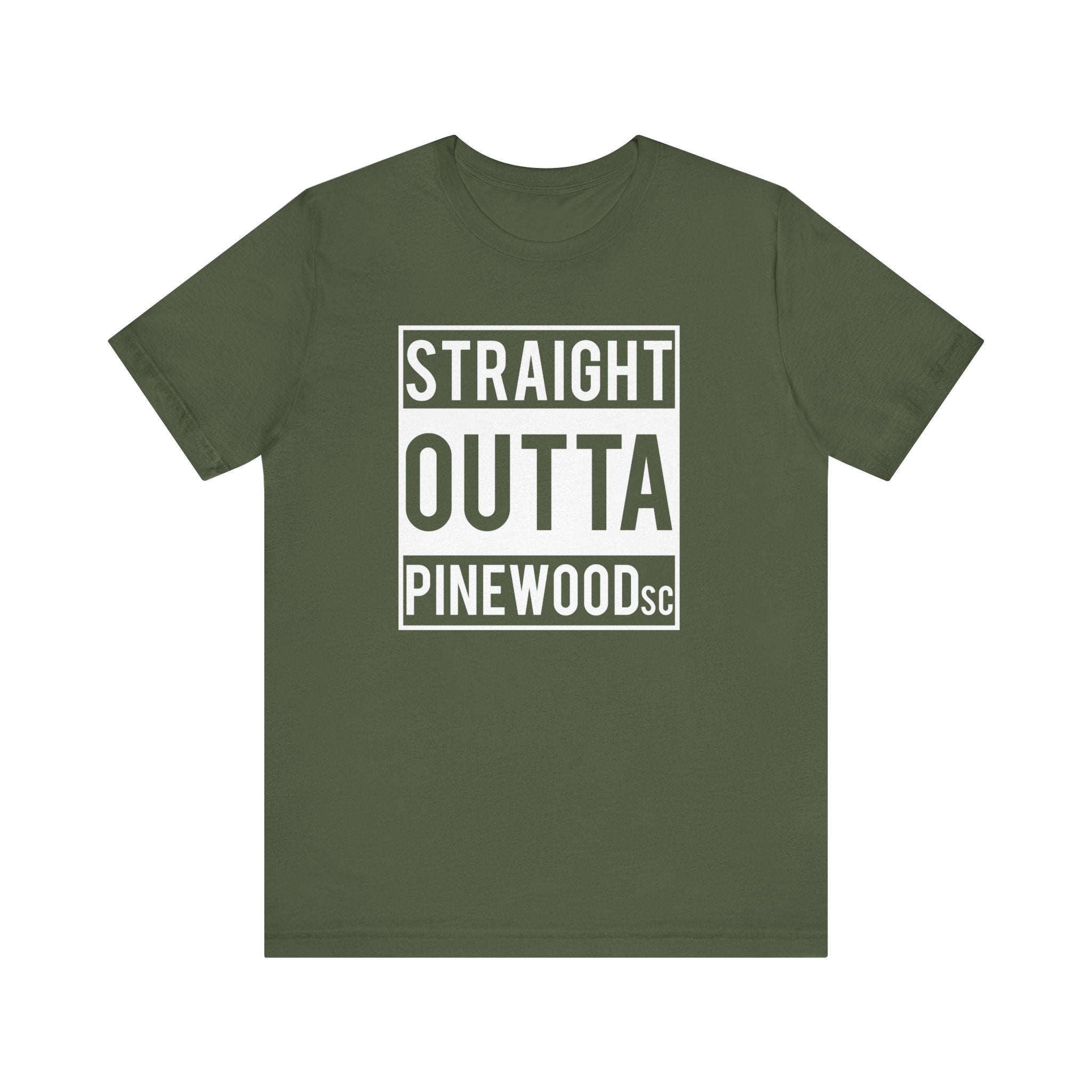 Straight Outta Pinewood, South Carolina-T-Shirt-AULEY