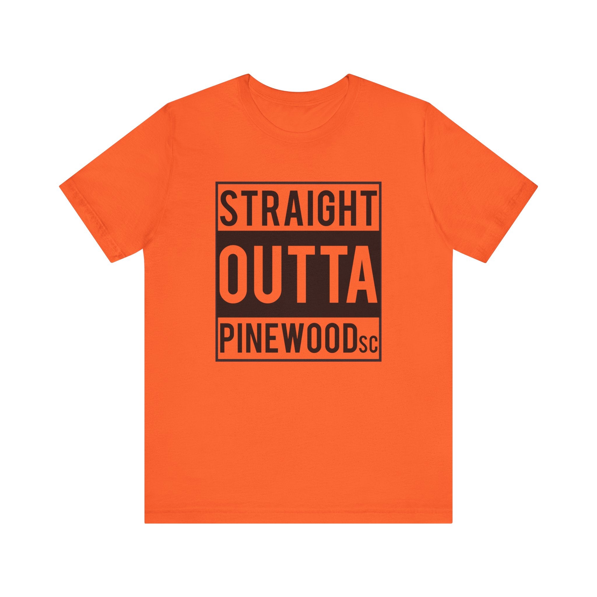 Straight Outta Pinewood, South Carolina-T-Shirt-AULEY