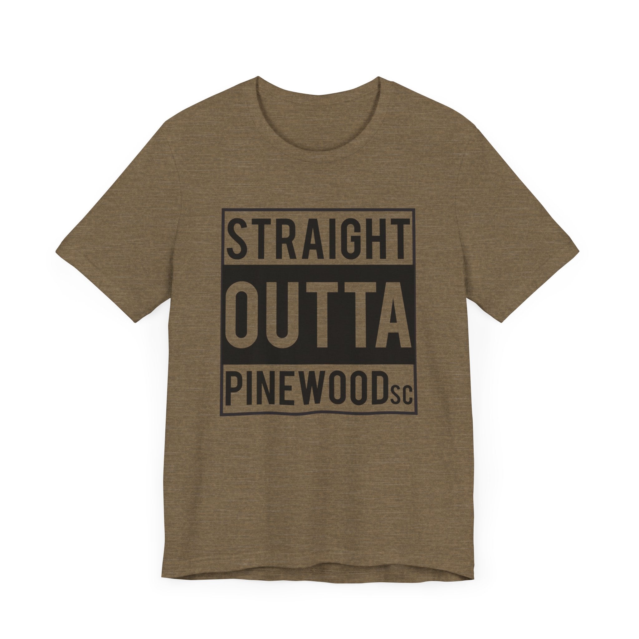 Straight Outta Pinewood, South Carolina-T-Shirt-AULEY