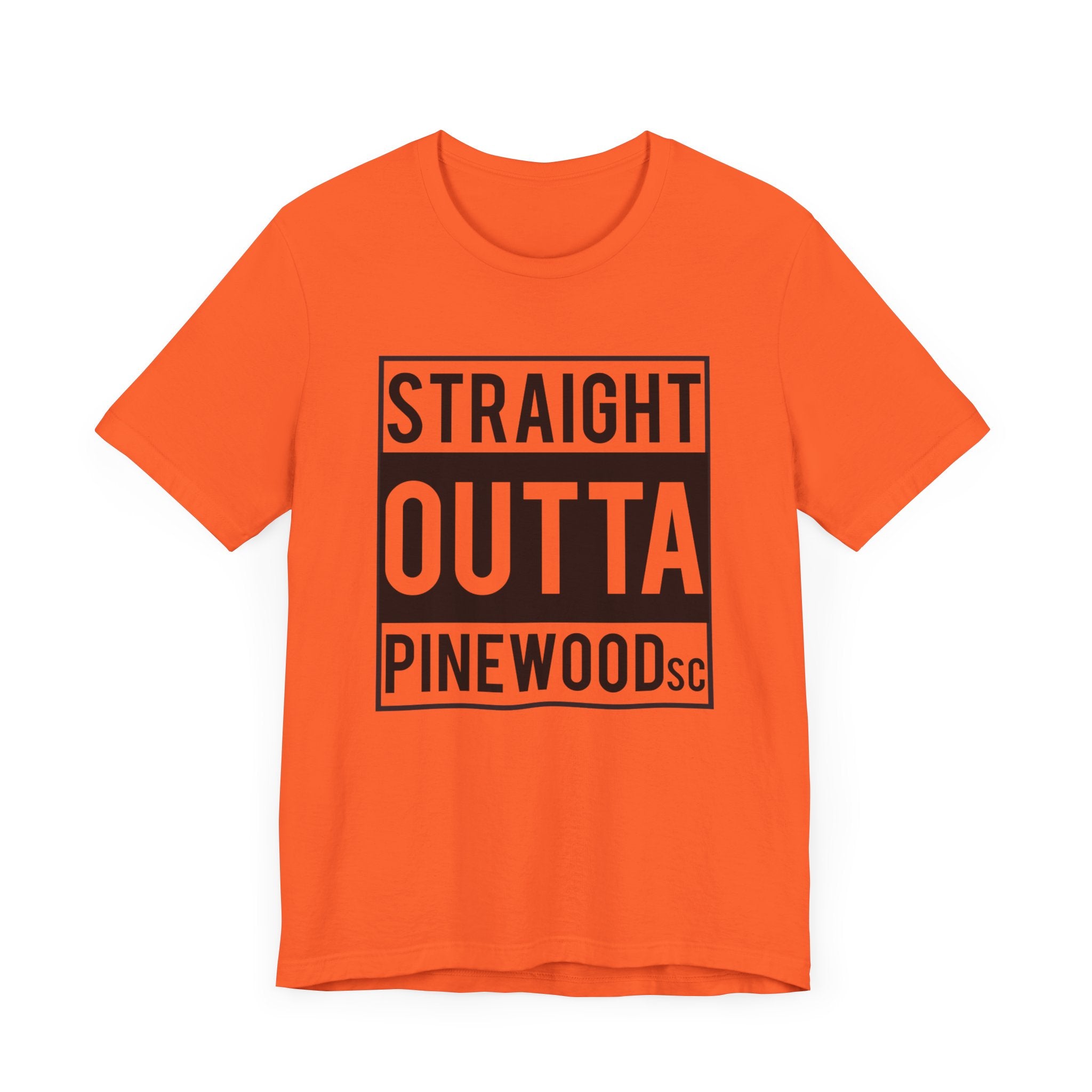 Straight Outta Pinewood, South Carolina-T-Shirt-AULEY