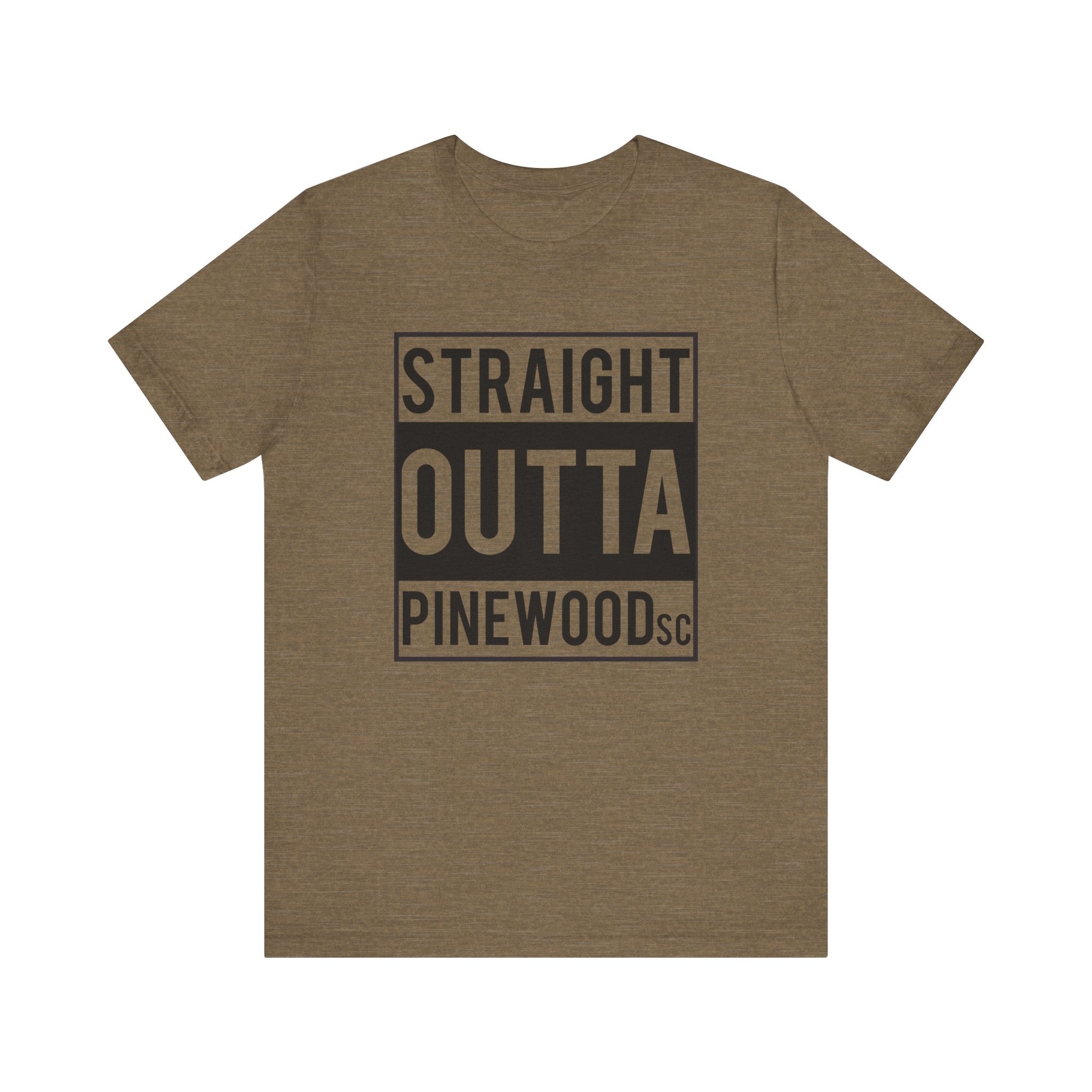 Straight Outta Pinewood, South Carolina-T-Shirt-AULEY