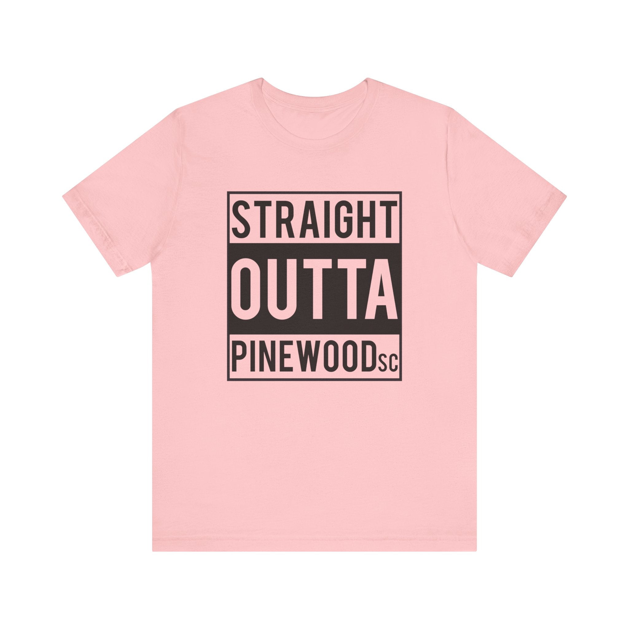 Straight Outta Pinewood, South Carolina-T-Shirt-AULEY