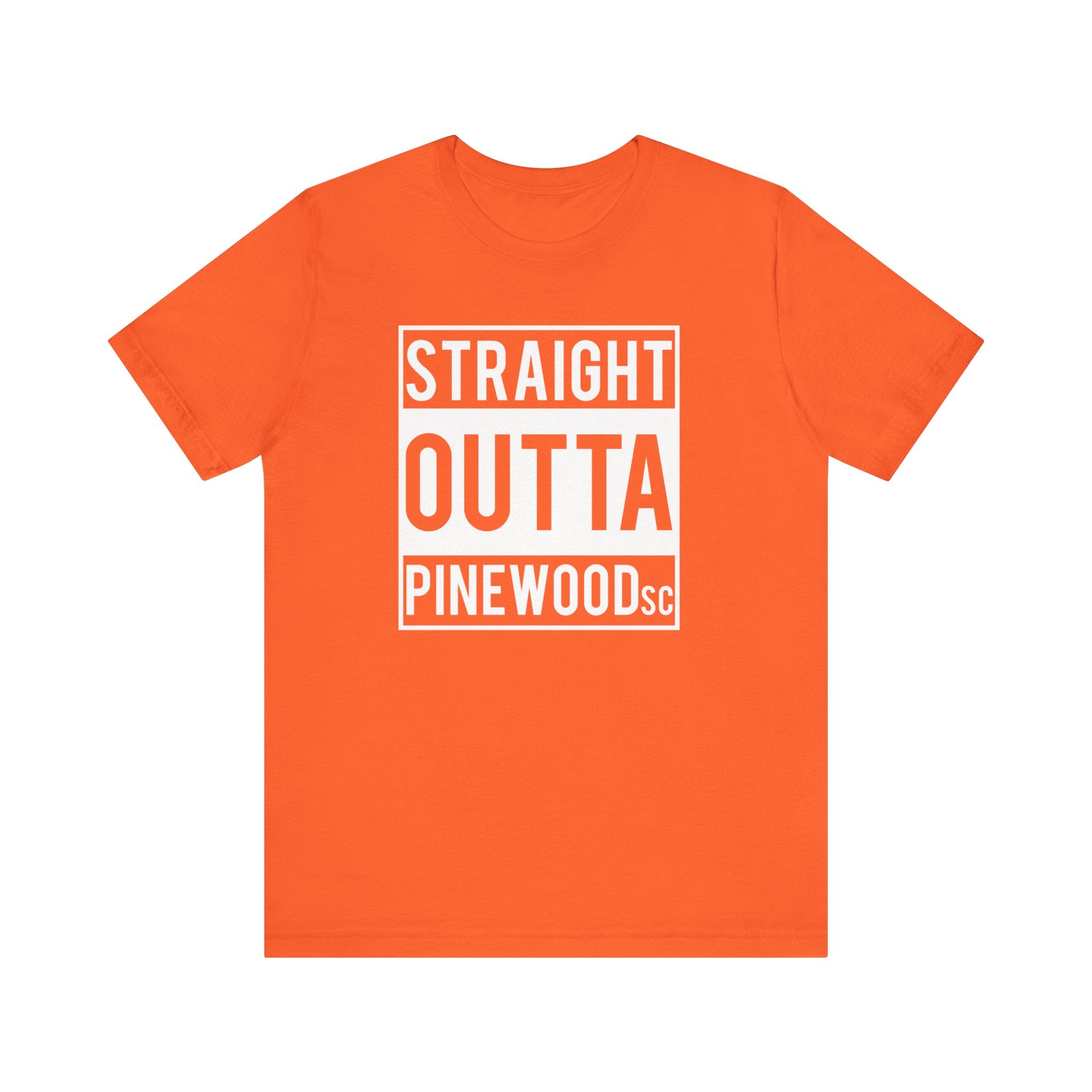 Straight Outta Pinewood, South Carolina-T-Shirt-AULEY