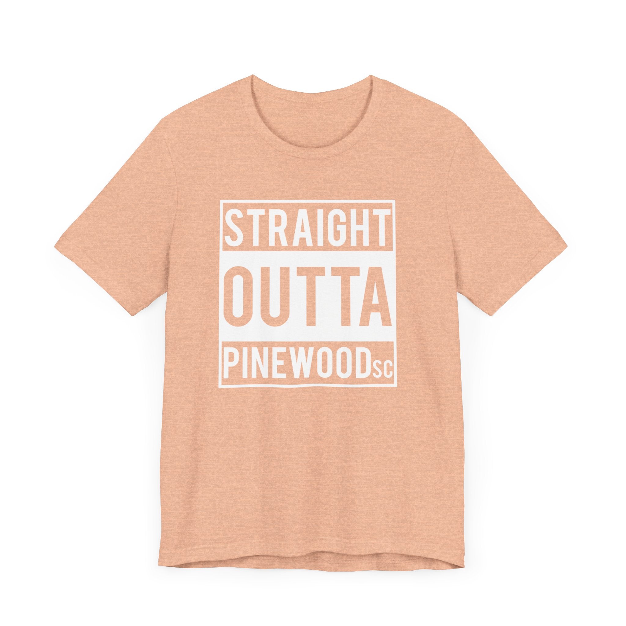 Straight Outta Pinewood, South Carolina-T-Shirt-AULEY