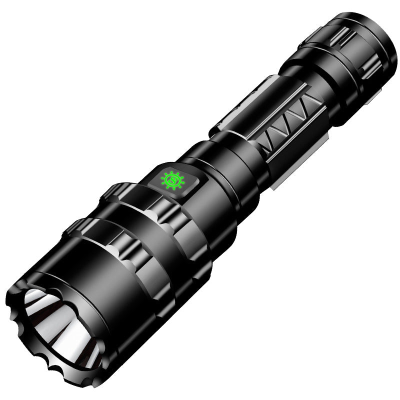 3320 P50 XHP50 1800Lumens USB Rechargeable LED Flashlight With 26650 Battery-AULEY