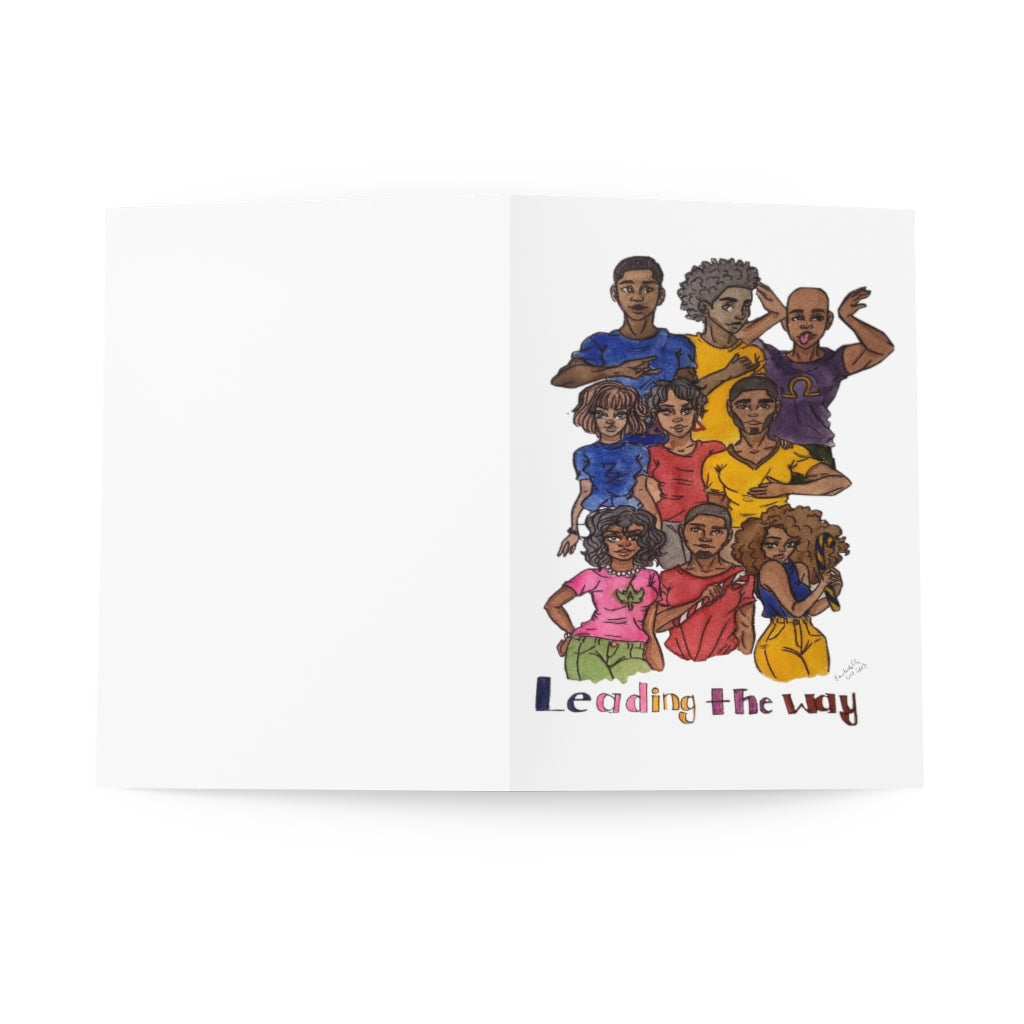 Leading The Way - Greeting Cards (8 pcs)-Paper products-AULEY