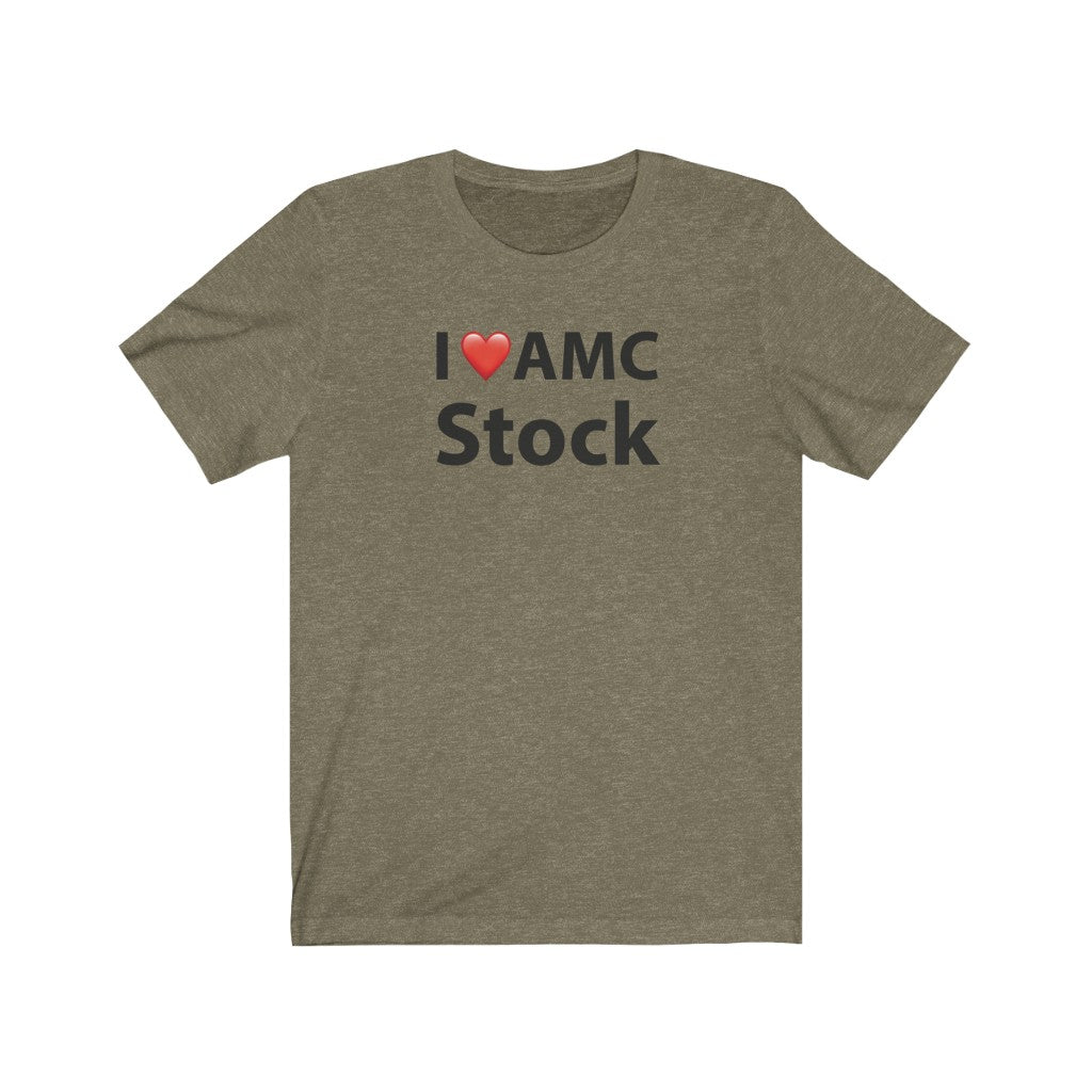 I Love AMC Stock t-shirt-T-Shirt-AULEY