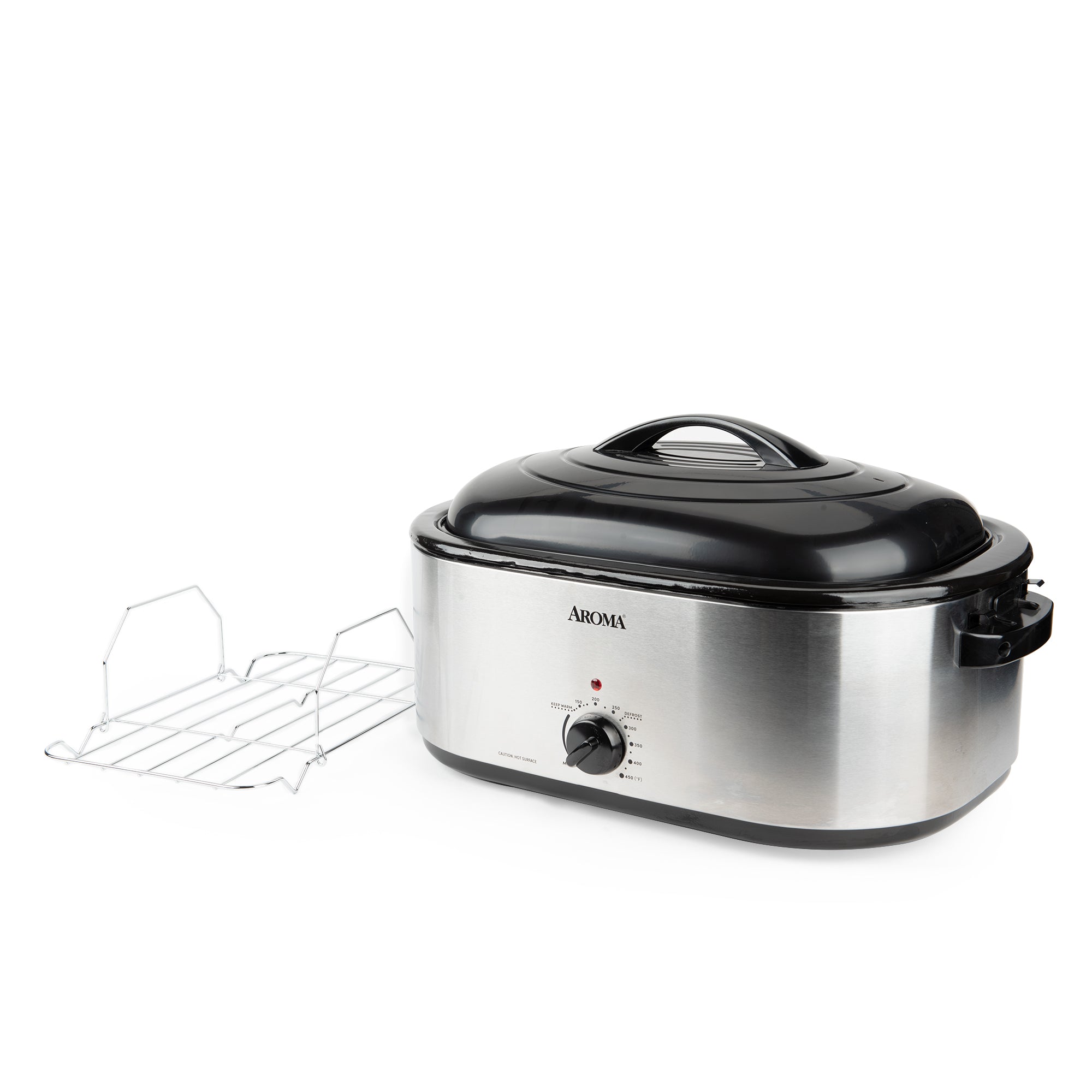 22 Qt Turkey Roaster Oven Bake Home Kitchen Countertop Electric-Slow Cookers-AULEY