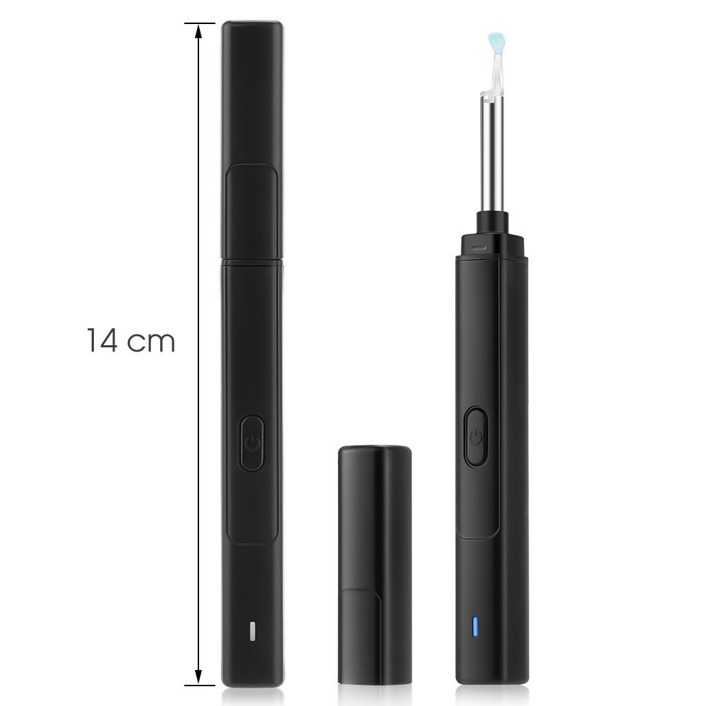 WiFi Ear Wax Remover Camera 6 LED Endoscope Spoon For IPhone Android Wireless-Ear Wax Removers-AULEY