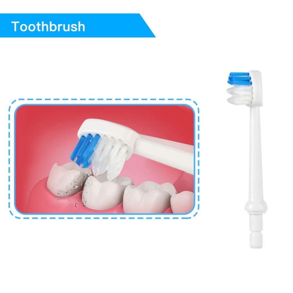 Cordless Water Flosser Dental Oral Irrigator Travel Teeth Cleaner Floss Pick-Dental Floss & Flossers-AULEY