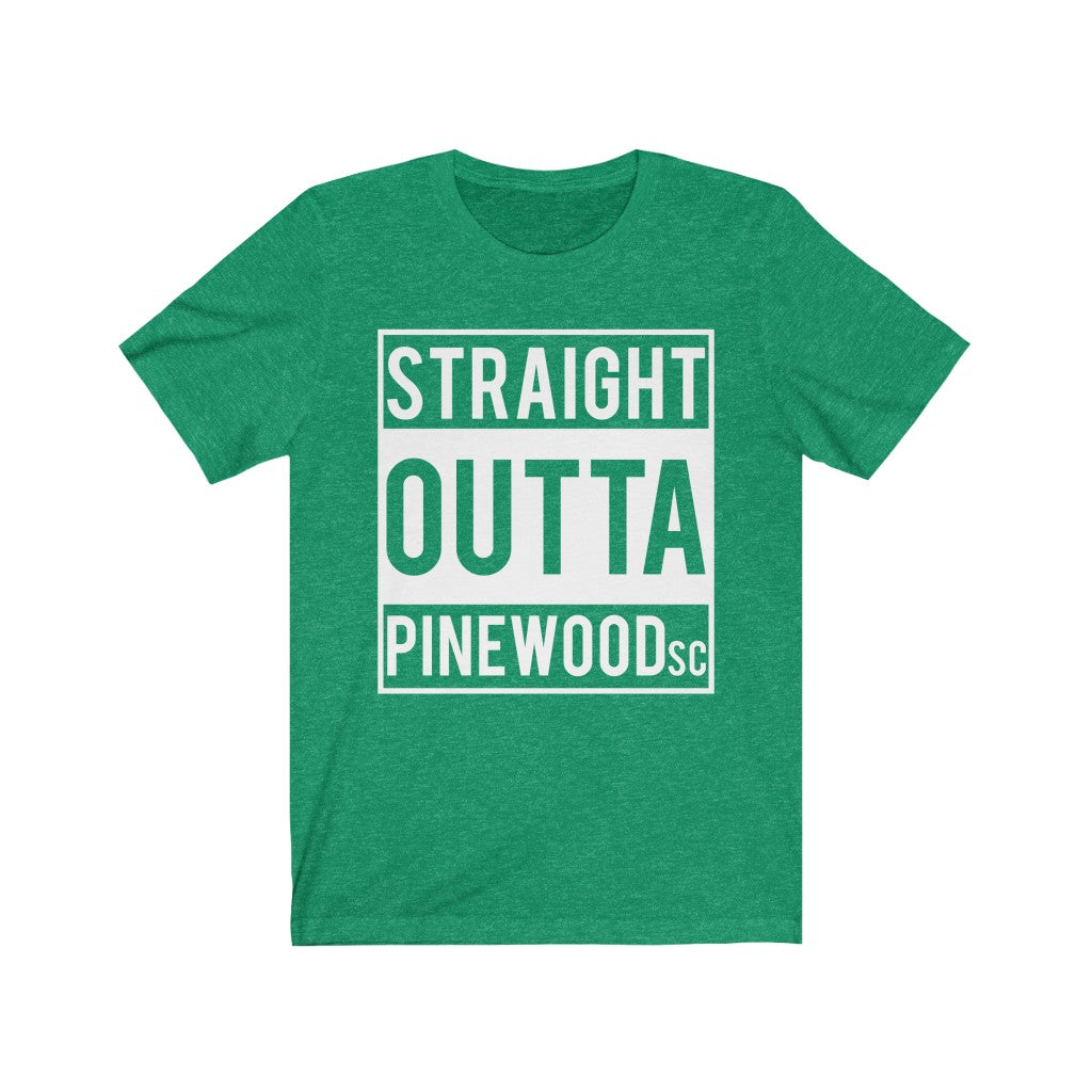 Straight Outta Pinewood, South Carolina-T-Shirt-AULEY