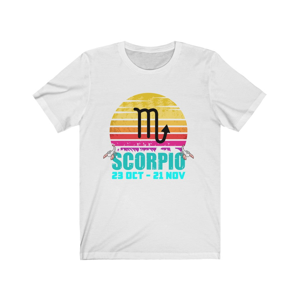 Scorpio Zodiac Sign Unisex T - Shirt-T-Shirt-AULEY
