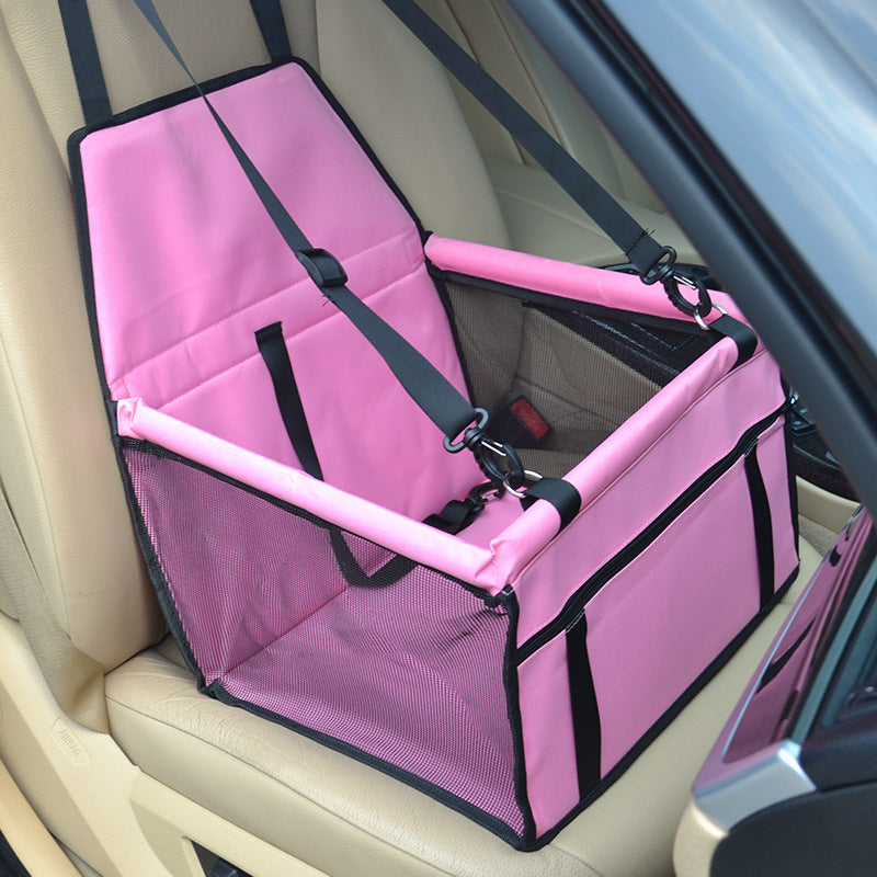 KENNEL Travel Pet Dog Car Seat Cover Folding Hammock Pet Car Carriers Bag Carrying For Cats Dogs-Pet Carrier & Crate Accessories-AULEY