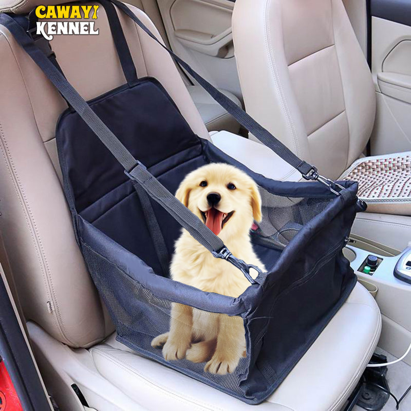 KENNEL Travel Pet Dog Car Seat Cover Folding Hammock Pet Car Carriers Bag Carrying For Cats Dogs-Pet Carrier & Crate Accessories-AULEY