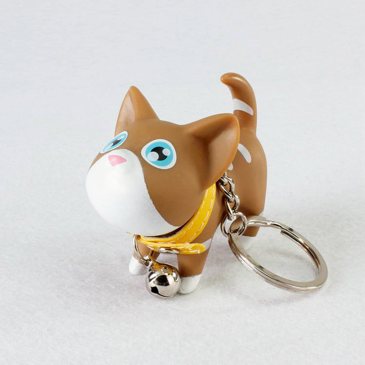 JOYJULY Cat Kitten Keyrings Key Chains for Car Keys Kawaii Adorable Bag Pendant-Key Chains, Rings & Finders-AULEY