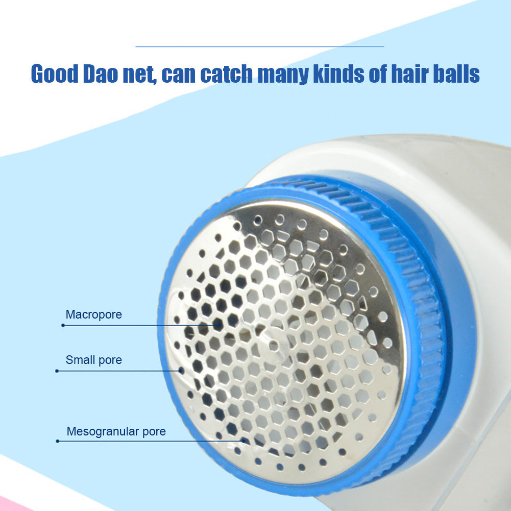 Electric Lint Remover Clothes Fuzz Trimmer Defuzzer Fabric Shaver Portable Machine Charge Handheld-Lint Rollers-AULEY