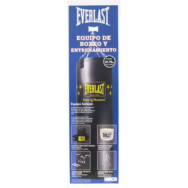 Everlast 70 lbs. Heavy Bag Kit Wraps Gloves Boxing MMA PunchingEverlast 70 lbs. Heavy Bag Kit Wraps Gloves Boxing MMA Punching-Punching Bags-AULEY