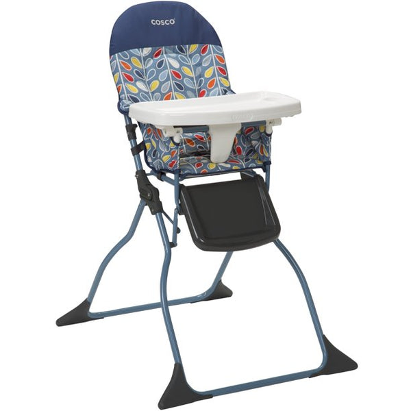 Full Size Baby High Chair Seat Foldable Adjustable Safe Child Tray-High Chairs-AULEY