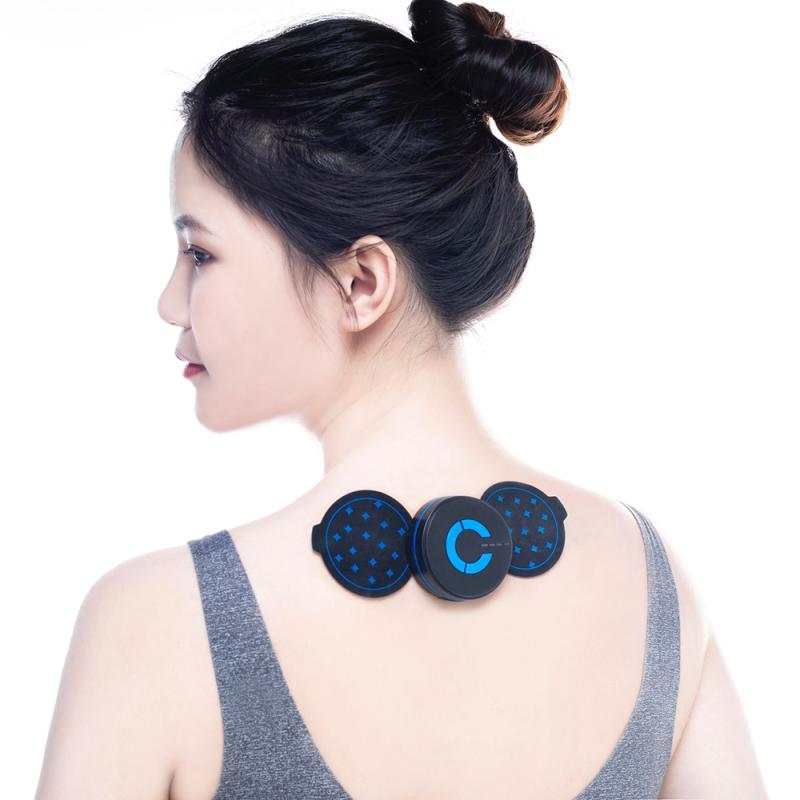 Mini Portable Electric Neck Cervical Massager Stimulator Back Thigh Pain Relief-AULEY