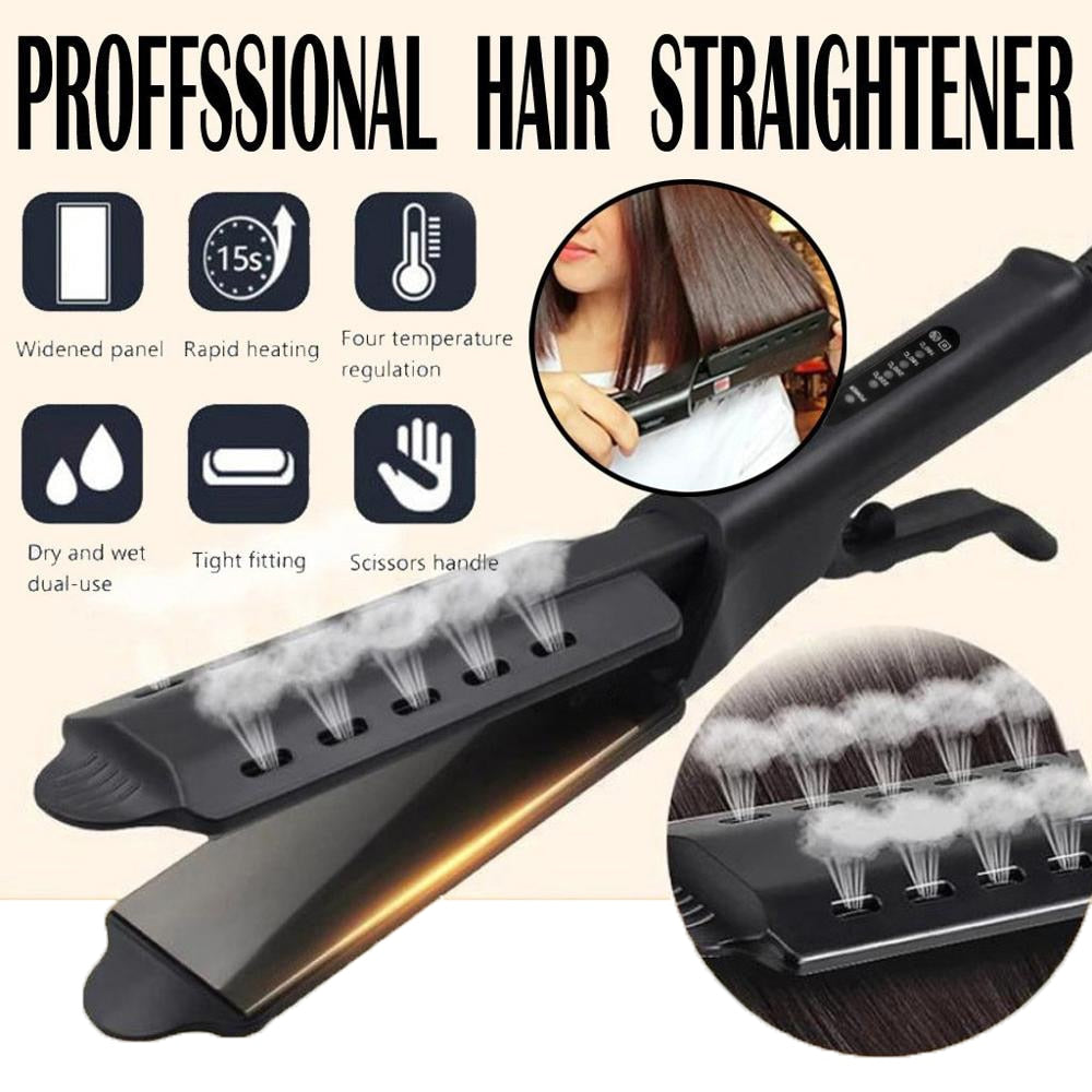 Elly's professional on sale steam hair straightener