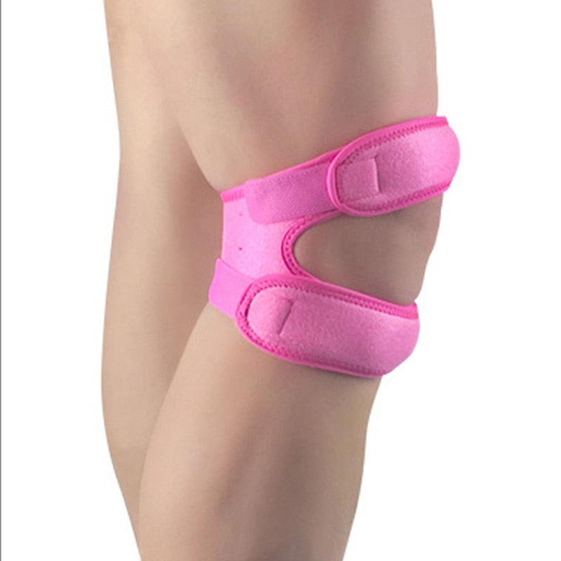 New 1PCS Pressurized Knee Wrap Sleeve Support Bandage Pad Elastic Brace-AULEY