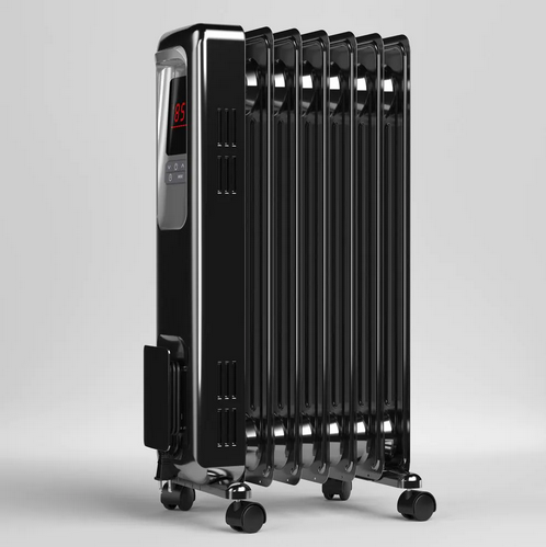 Pelonis Radiant Portable Space Heater 1500W Digital Electric Oil Filled-Space Heaters-AULEY
