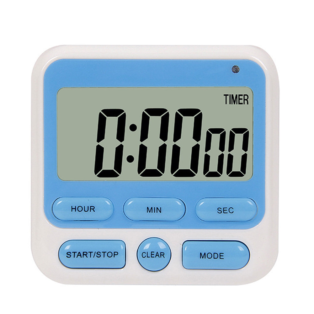 Digital Kitchen Timer with Mute Loud Alarm Switch ON/Off Switch 24 Hour Clock BD-Cooking Timers-AULEY