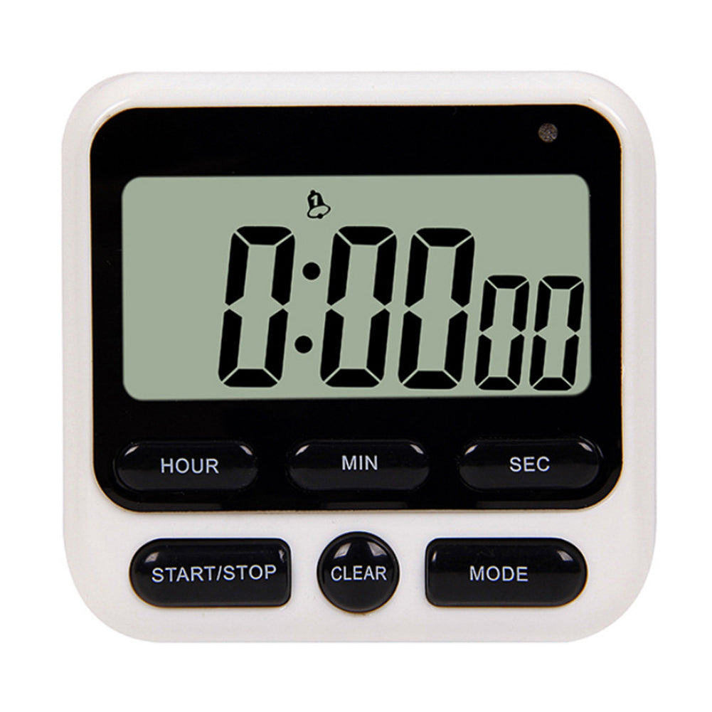 Digital Kitchen Timer with Mute Loud Alarm Switch ON/Off Switch 24 Hour Clock BD-Cooking Timers-AULEY