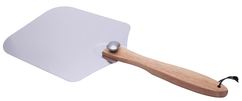 12x14x25 ”Inch Aluminium Pizza Peel Removable Wooden Handle Bakers Paddle Shovel-Cooking Utensils-AULEY
