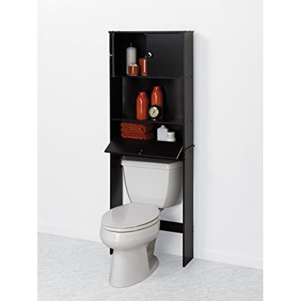 Over The Toilet Bath Storage Shelf Cabinet Bathroom Spacesaver Organizer-Bathroom Cabinets-AULEY