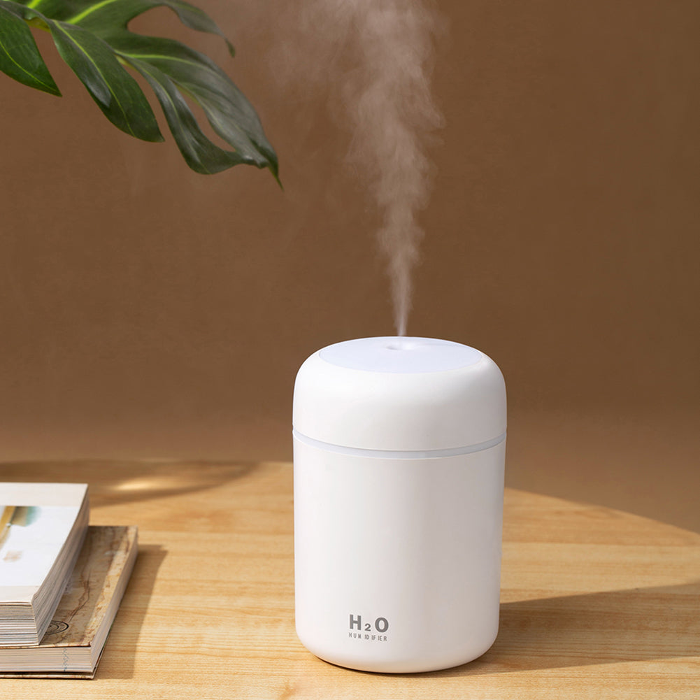 200/300ml Portable Electric Air Humidifier USB Ultrasonic Aroma Oil Diffuser Sprayer Multicolor Home Car Office Fresh Air-Humidifiers-AULEY