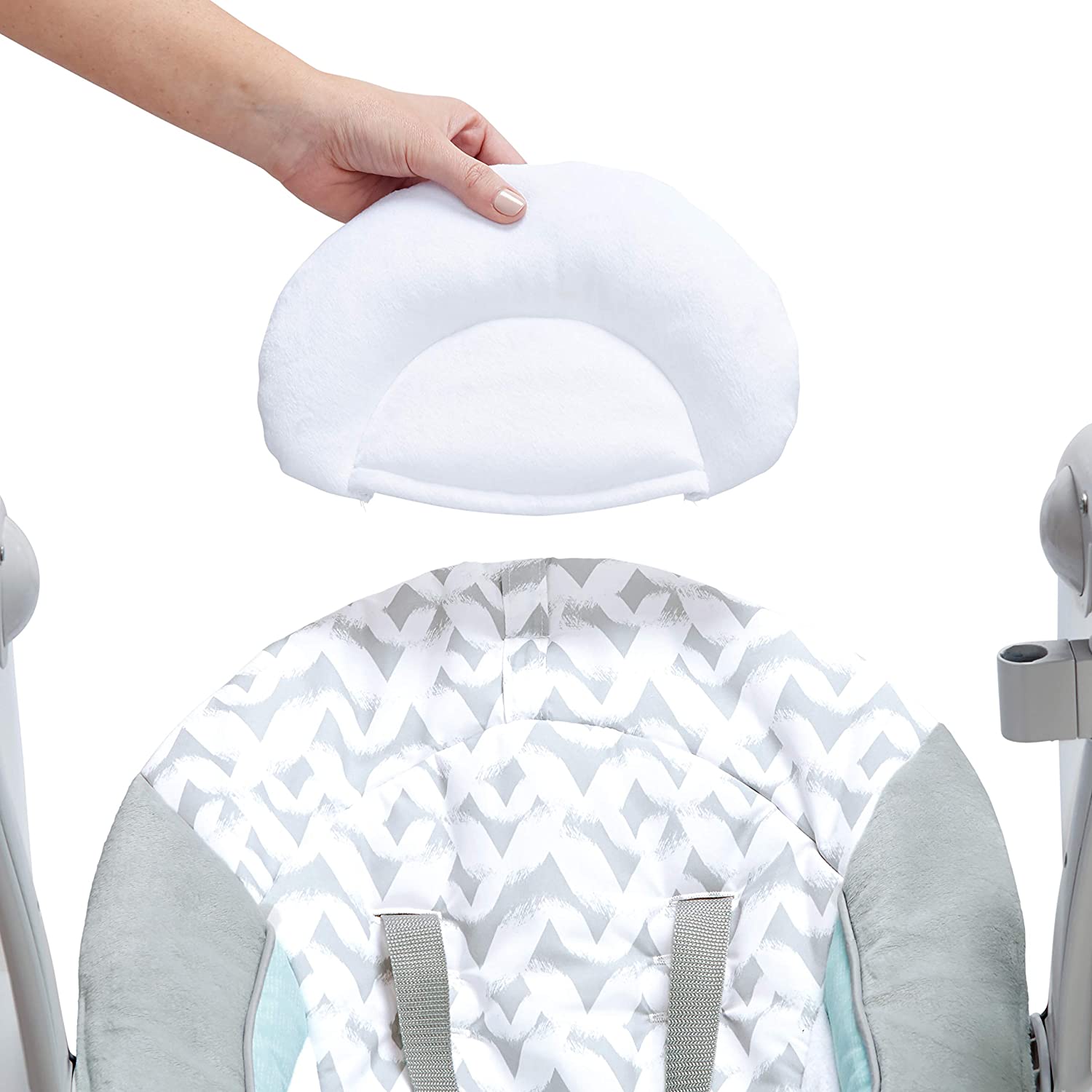 Portable Baby Swing Bouncer Child Rocker Vibrate Seat Automatic Compact Foldable-Baby Swings-AULEY