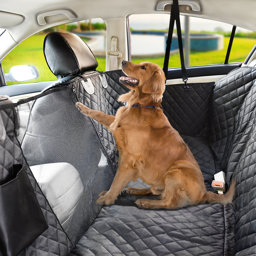 Pet Dog Car Seat Cover Waterproof Pet Travel Seat Dog Carrier Car Rear Back Seat Protector Pet Safety-Pet Carrier & Crate Accessories-AULEY
