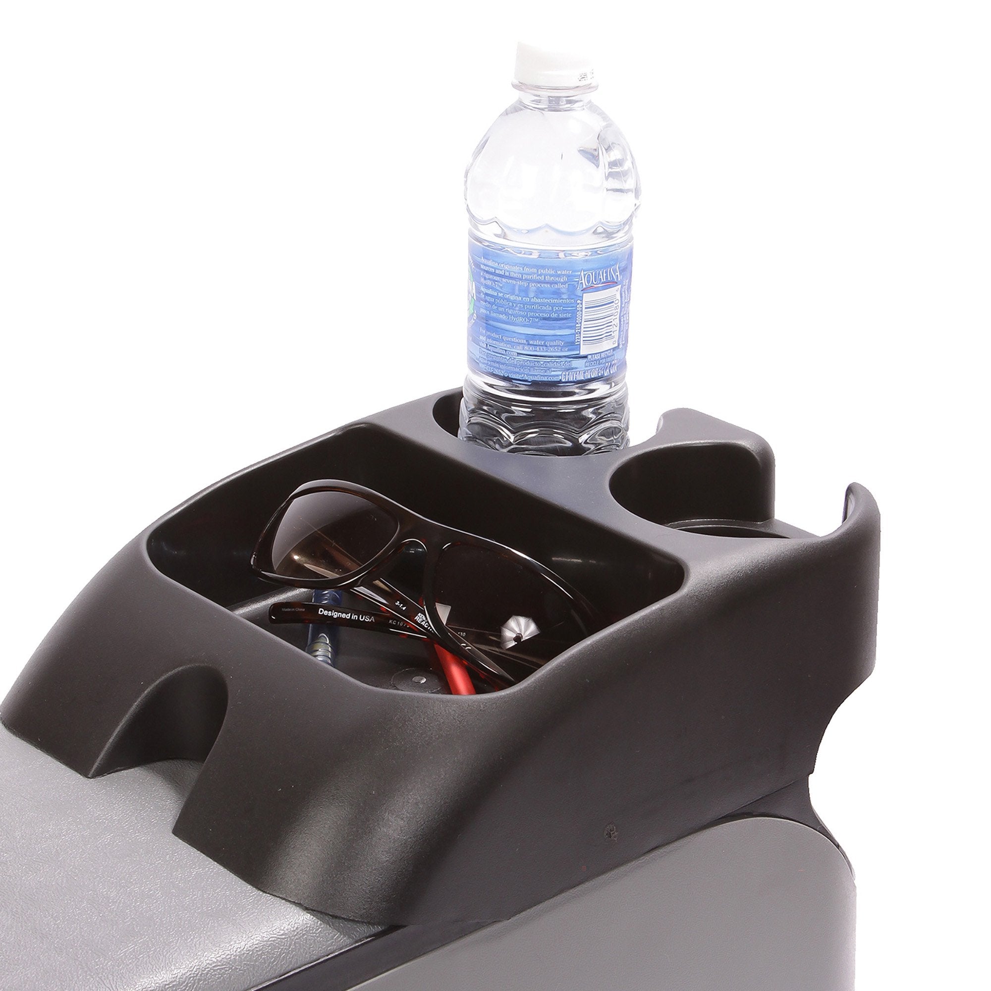 Universal Center Car Console Bin Organizer Vehicle Cup Holder-Consoles & Parts-AULEY