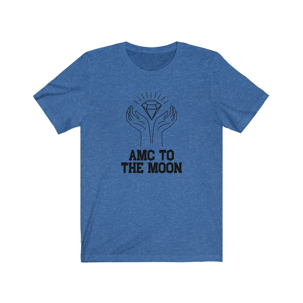 AMC to the Moon Diamond Hands t-shirt-T-Shirt-AULEY