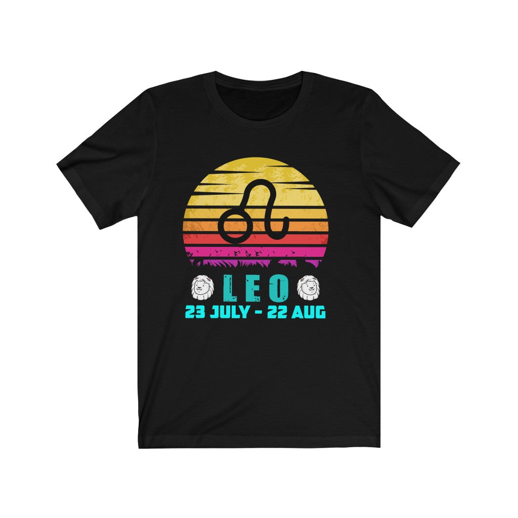 Leo Zodiac Sign Unisex t-shirt-T-Shirt-AULEY