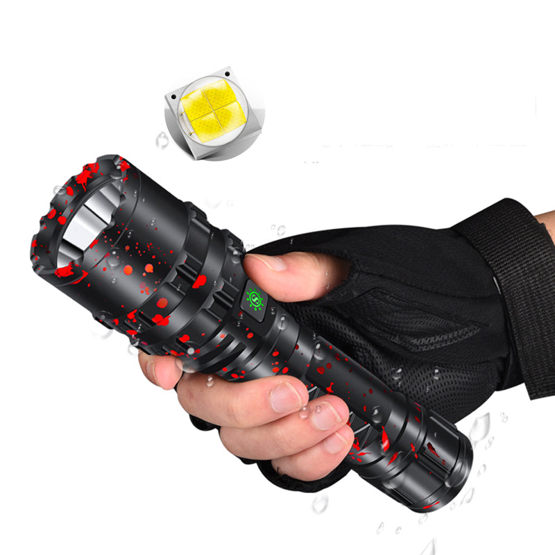 3320 P50 XHP50 1800Lumens USB Rechargeable LED Flashlight With 26650 Battery-AULEY