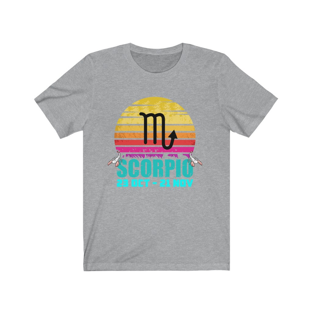 Scorpio Zodiac Sign Unisex T - Shirt-T-Shirt-AULEY