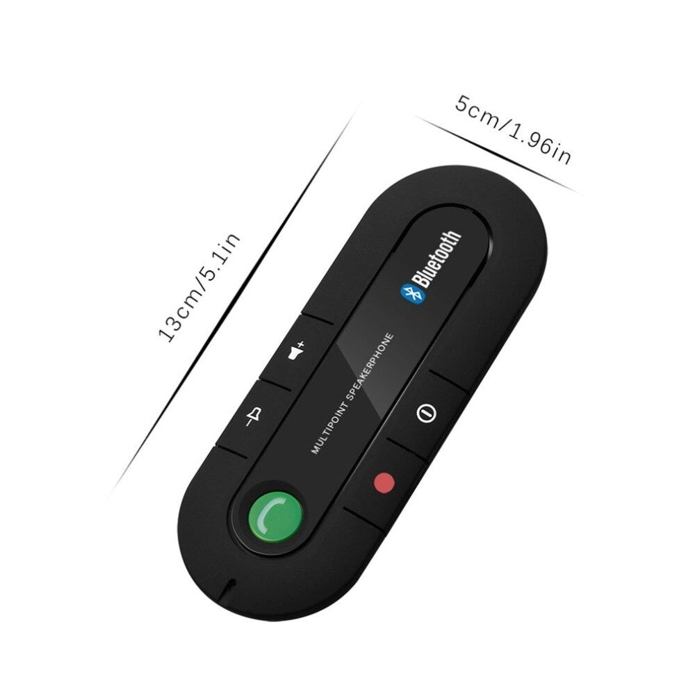 Speakerphone 4.1+EDR Wireless Bluetooth Car Kit MP3-Ear Care-AULEY