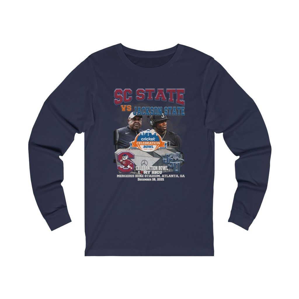 Celebration Bowl 2021 - South Carolina State vs. Jackson State Long Sleeve T-shirt-Long-sleeve-AULEY