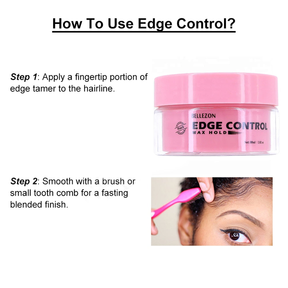 Cream Refreshing Hair Oil Wax Cream Edge Control Hair Styling-AULEY