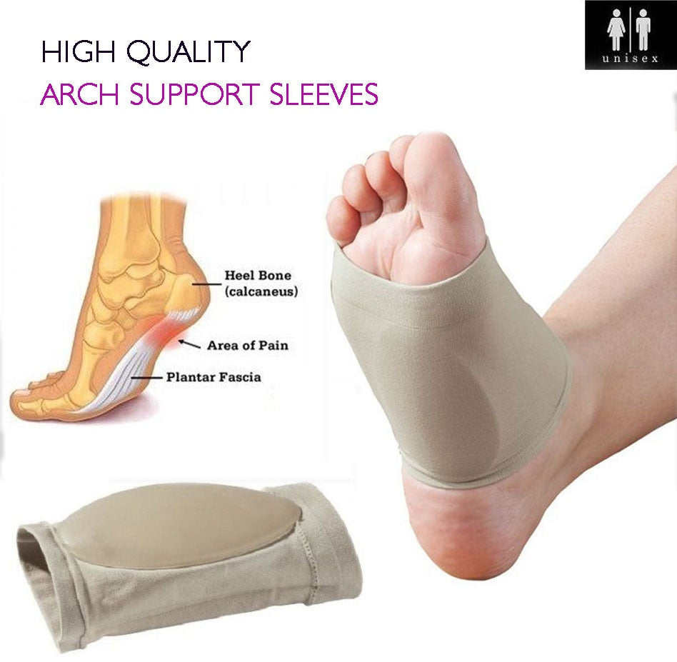 Flat Foot Arch Support Pads For Orthopedic Pain Relief (1 Pair)-AULEY