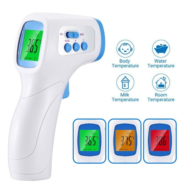 Non-Contact Infrared Thermometer Celsius And Fahrenheit (Without Battery)-Thermometer-AULEY