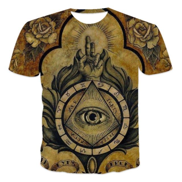 3D Street Fashion T-shirts-T-shirt-AULEY