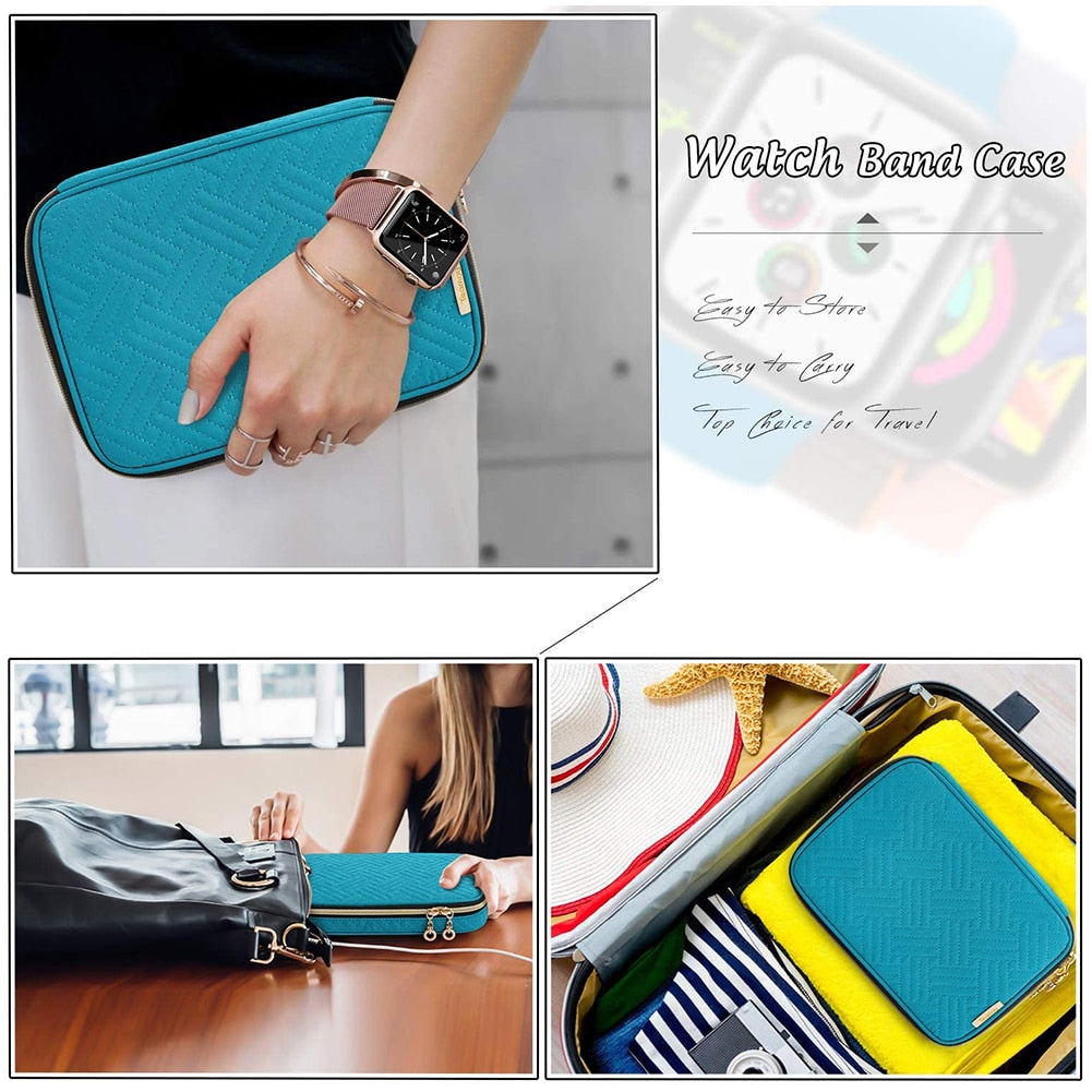 Watch Bands Organizer Case For Apple Watch Staps-AULEY
